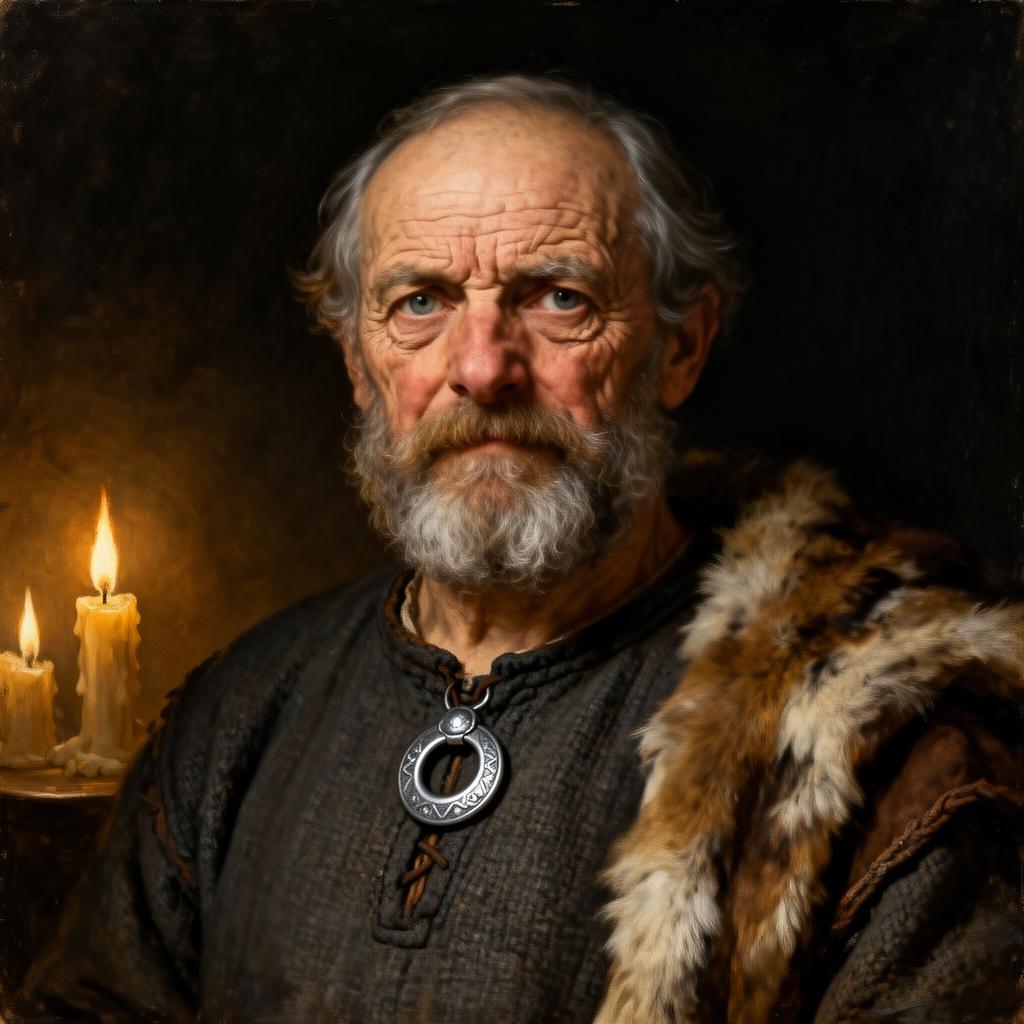 Portrait of Colswein of Lincoln — ancestral lineage of the Noble House of Brattleby, seat of Lady Nicoleta, the 12th Baroness of Brattleby
