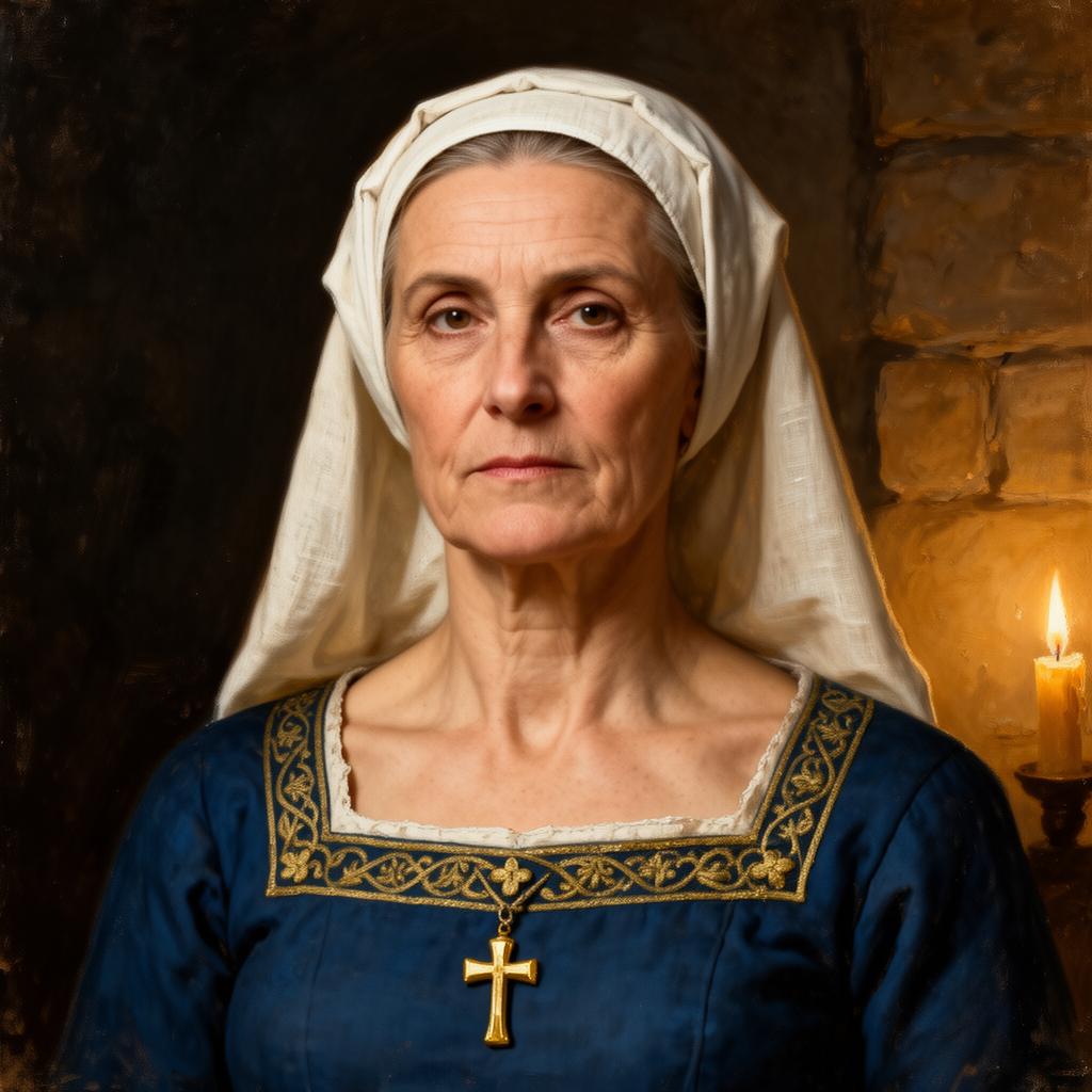 Portrait of Muriel — ancestral lineage of the Noble House of Brattleby, seat of Lady Nicoleta, the 12th Baroness of Brattleby