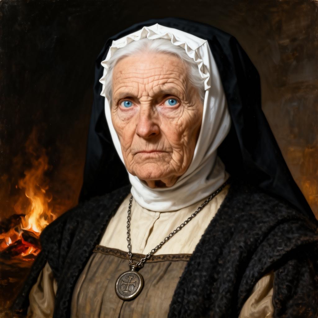 Portrait of Nichola de la Haye — ancestral lineage of the Noble House of Brattleby, seat of Lady Nicoleta, the 12th Baroness of Brattleby