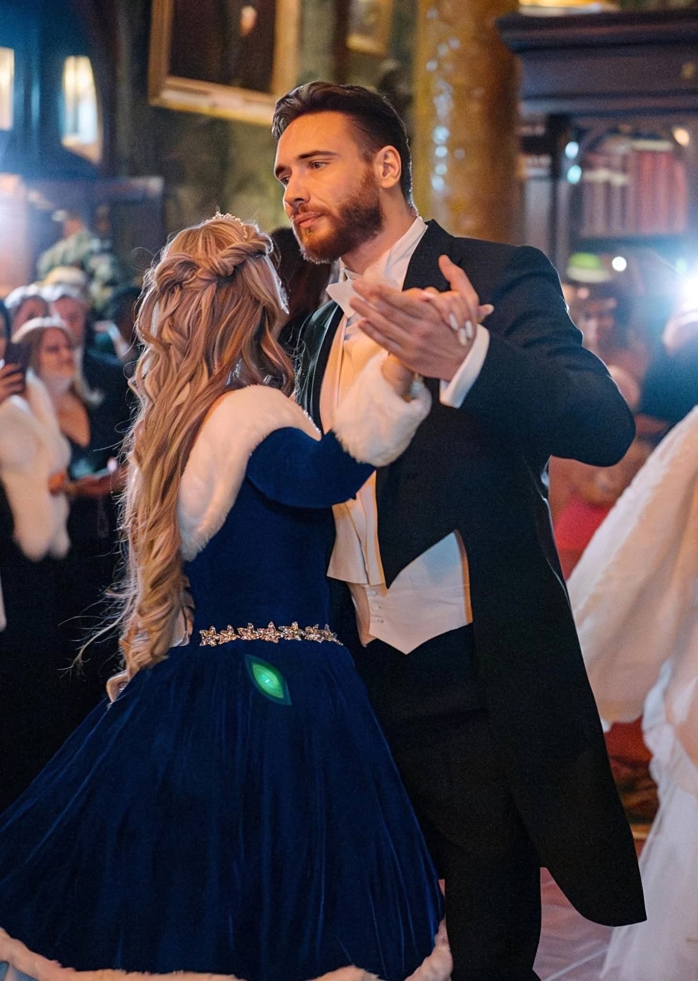 Honorary Lord Răzvan Vasile (by marriage) dancing with Lady Nicoleta, Baroness of Brattleby