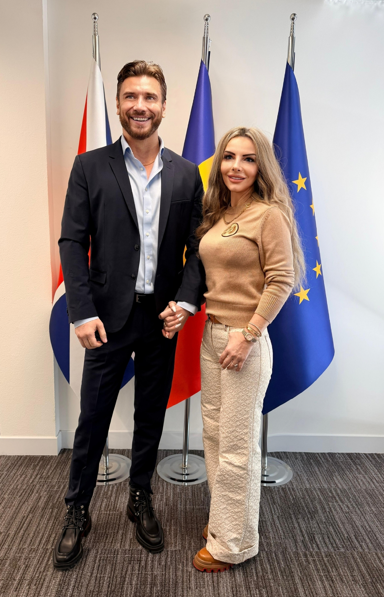 Honorary Lord Răzvan Vasile (by marriage) and Lady Nicoleta at the Chamber of Commerce