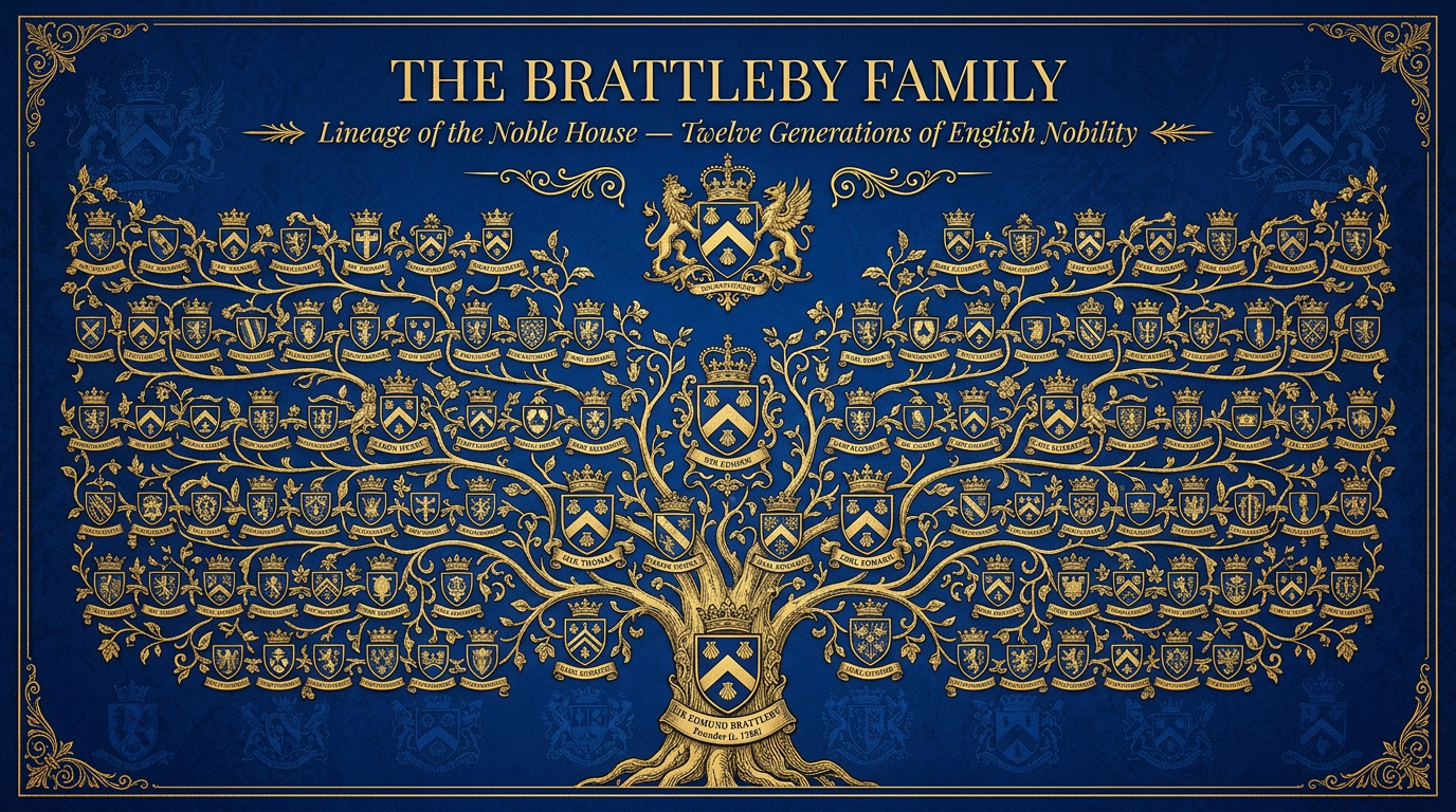 The Brattleby Family Tree Thirteen Barons Of The Noble House Since AD the-brattleby-family-tree-thirteen-barons-of-the-noble-house-since-ad